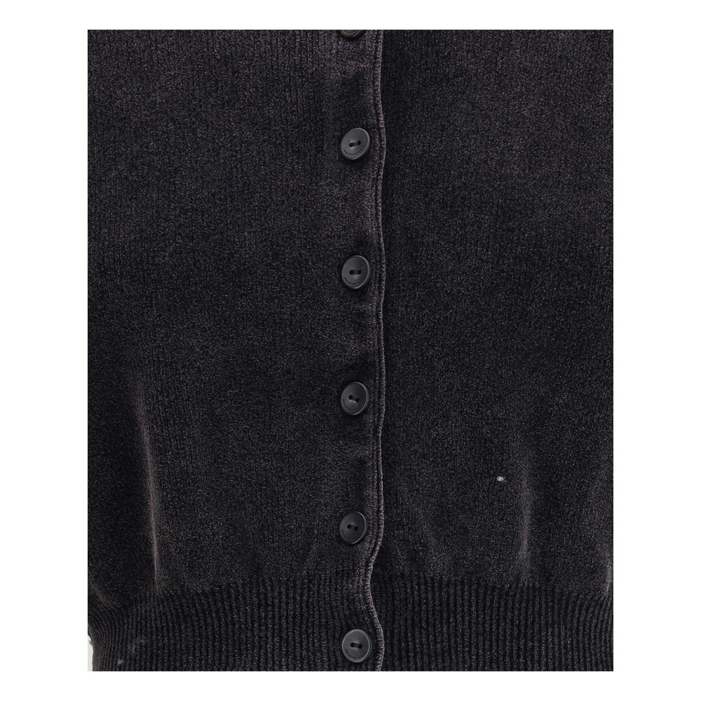 Alexander Wang Black Cotton Cardigan