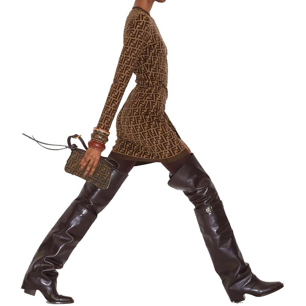 Fendi Cotton FF Dress