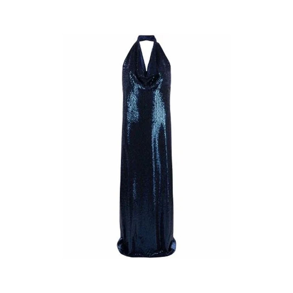 BLANCA VITA Sequin-Embellished Long Dress