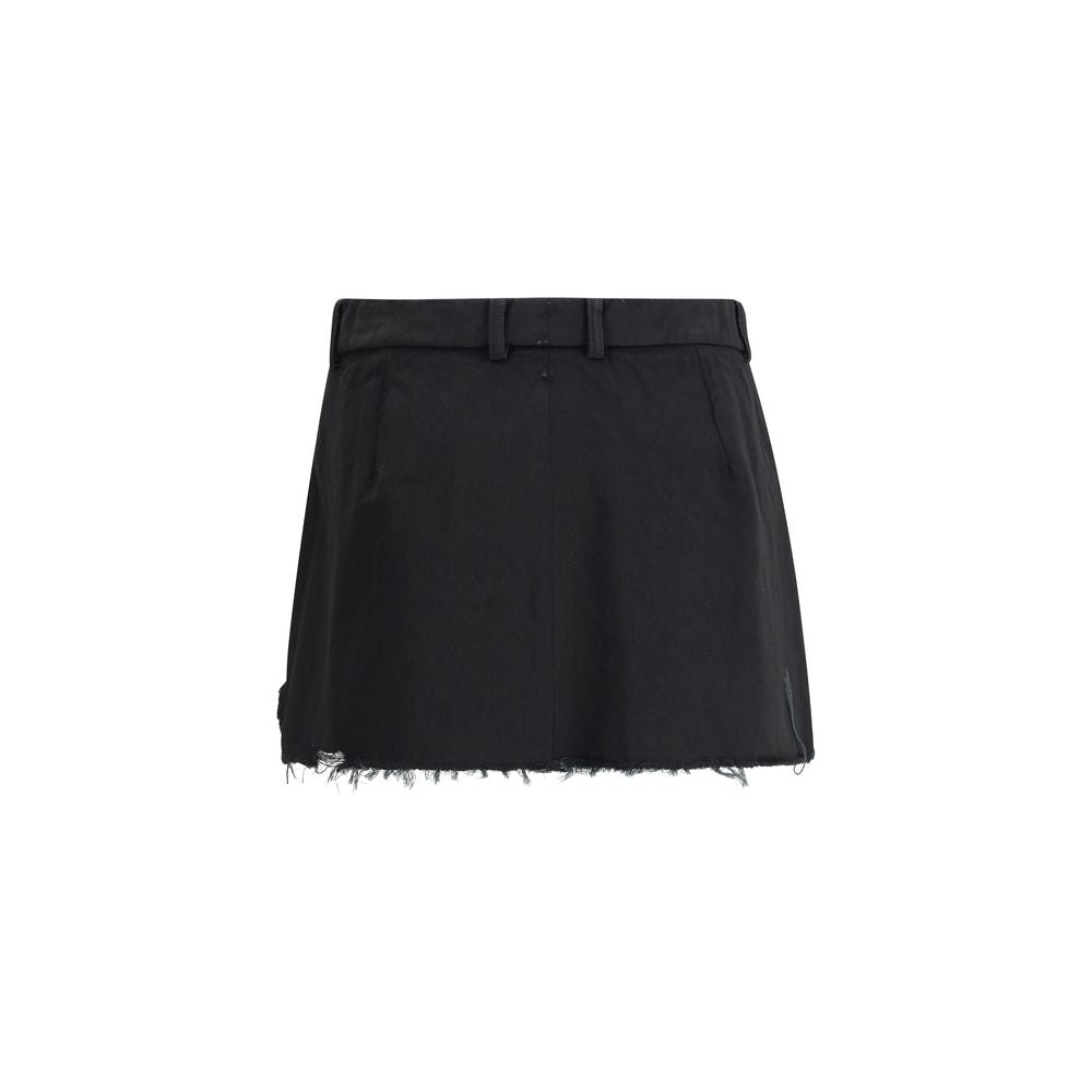 Balenciaga Fringed Miniskirt