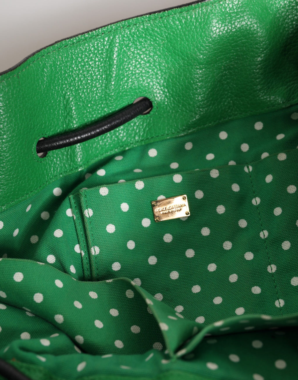 Dolce & Gabbana Black Leather Shoulder Crossbody Bucket Women Borse Bag