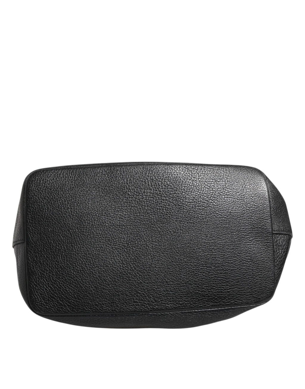 Dolce & Gabbana Black Leather Shoulder Crossbody Bucket Women Borse Bag