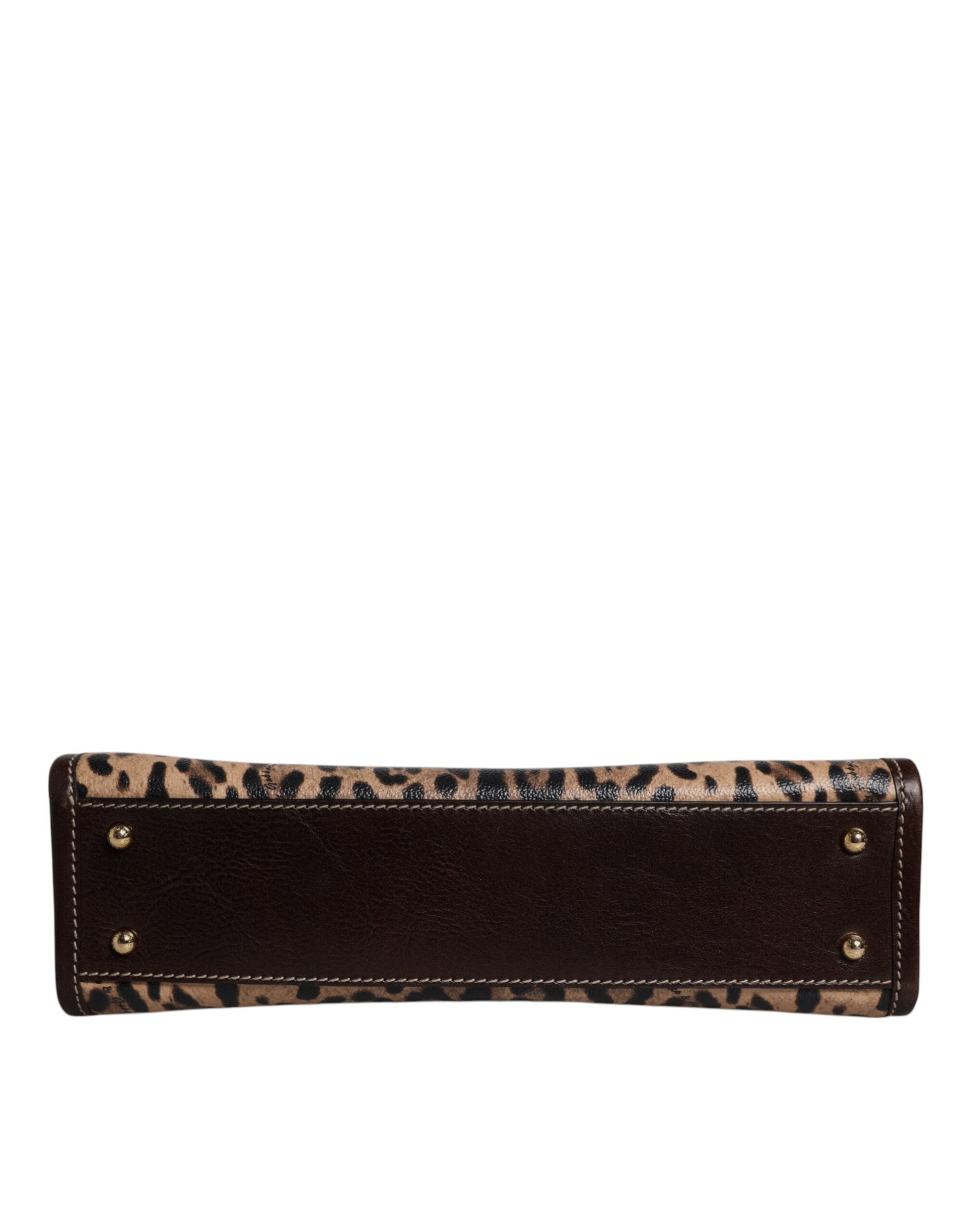 Dolce & Gabbana Multicolor Leopard Shopping Tote Shoulder WomenBorse Bag