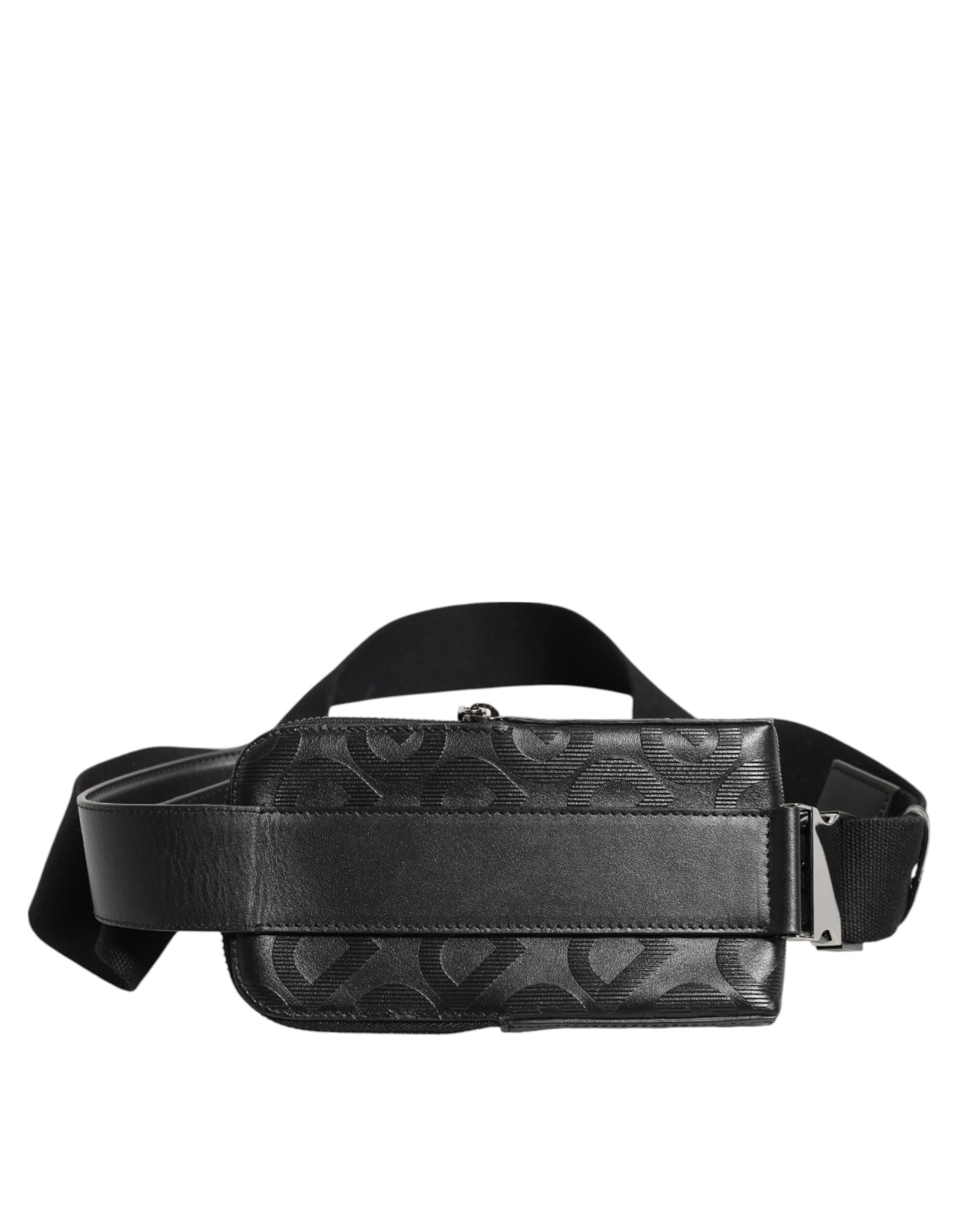 Dolce & Gabbana Gray DG Logo Mania Purse Phone Belt Waist Men Borse Bag