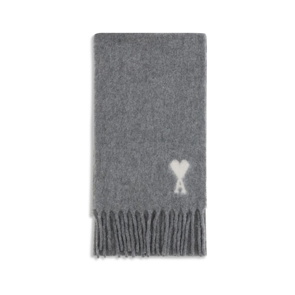 Ami Paris Ami De Coeur Scarf