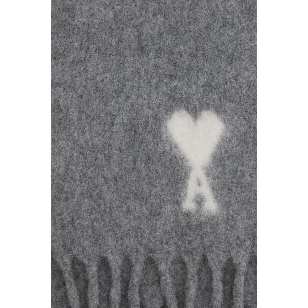 Ami Paris Ami De Coeur Scarf