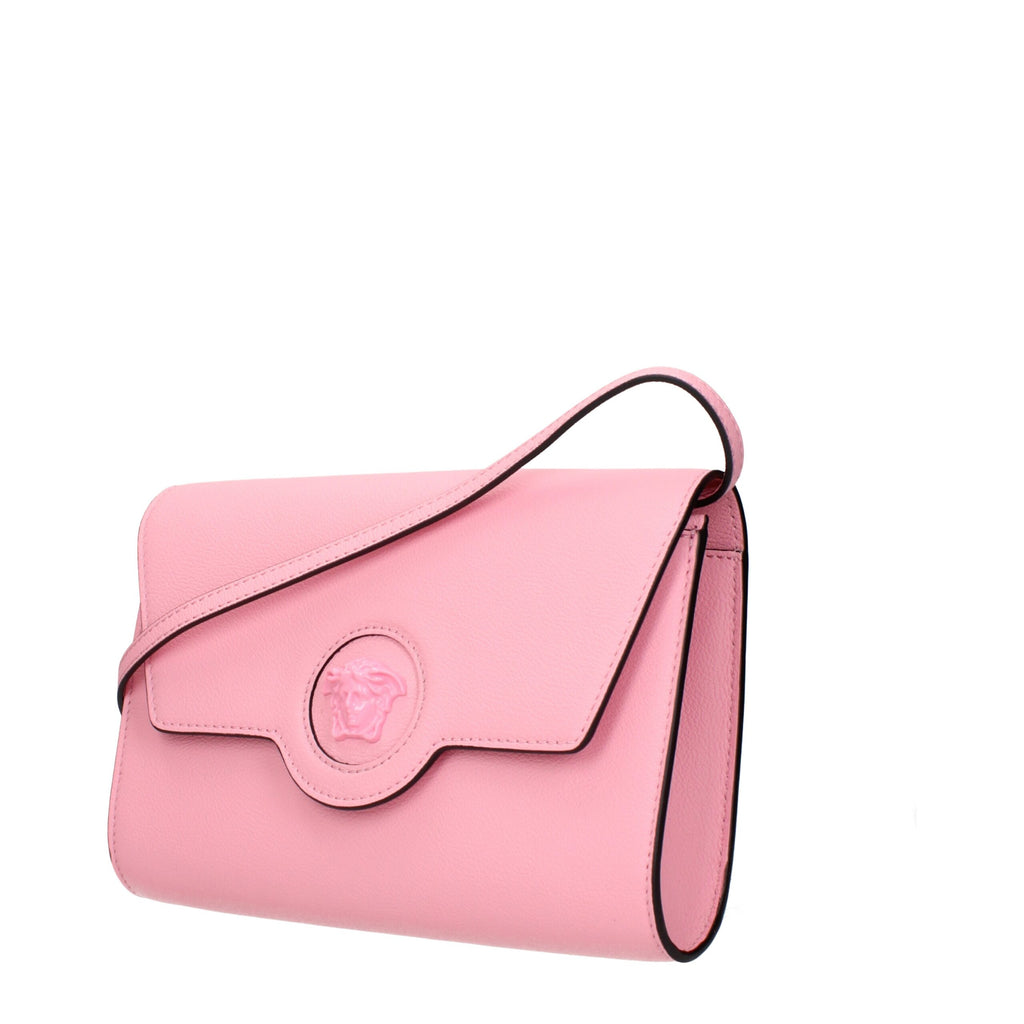 Versace Pink Leather Clutch Bags