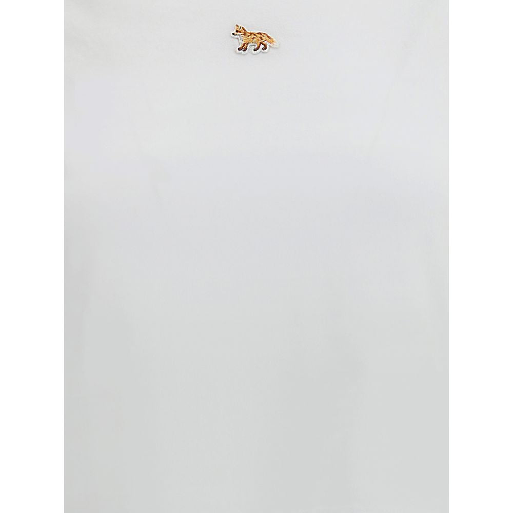 Maison Kitsuné White Cotton T-Shirt