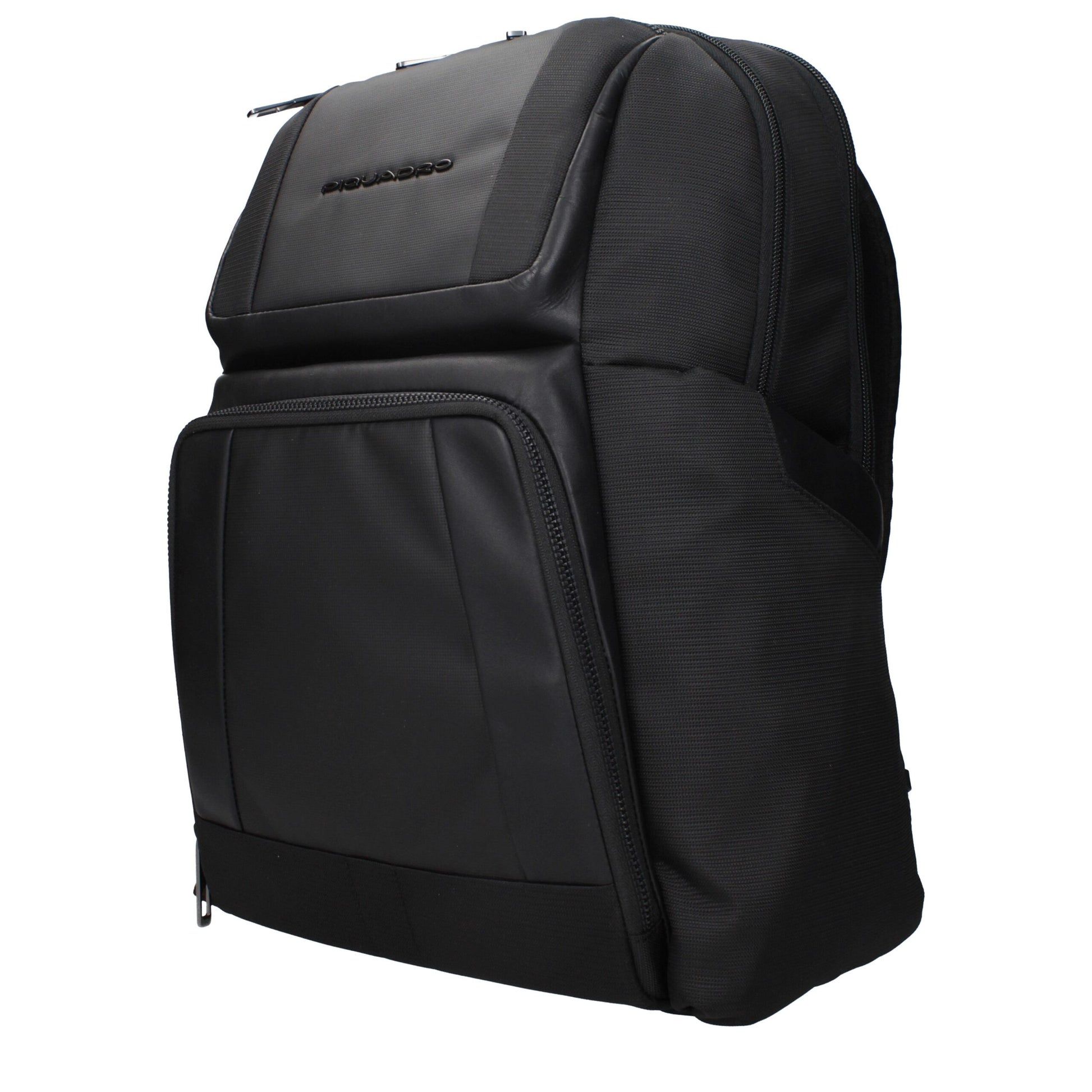 Piquadro Black Nylon Backpack