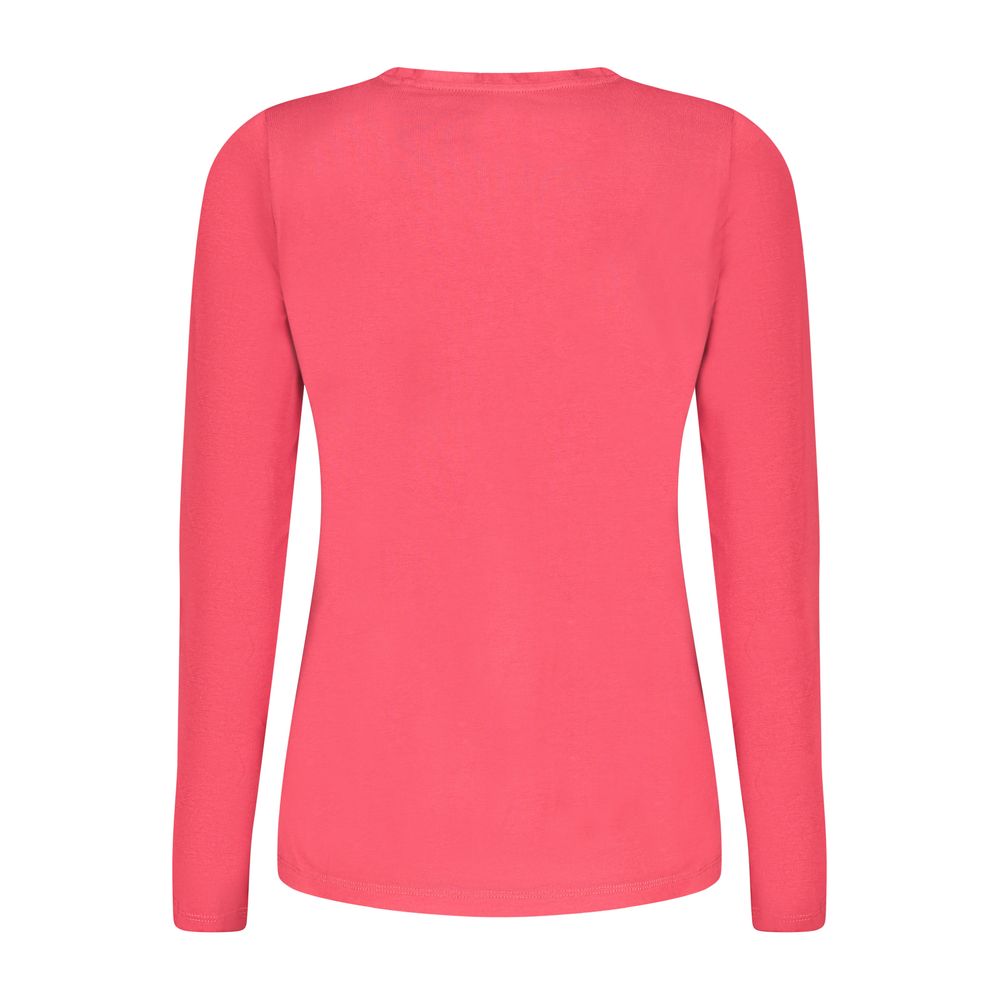 Pepe Jeans Red Cotton Women T-Shirt