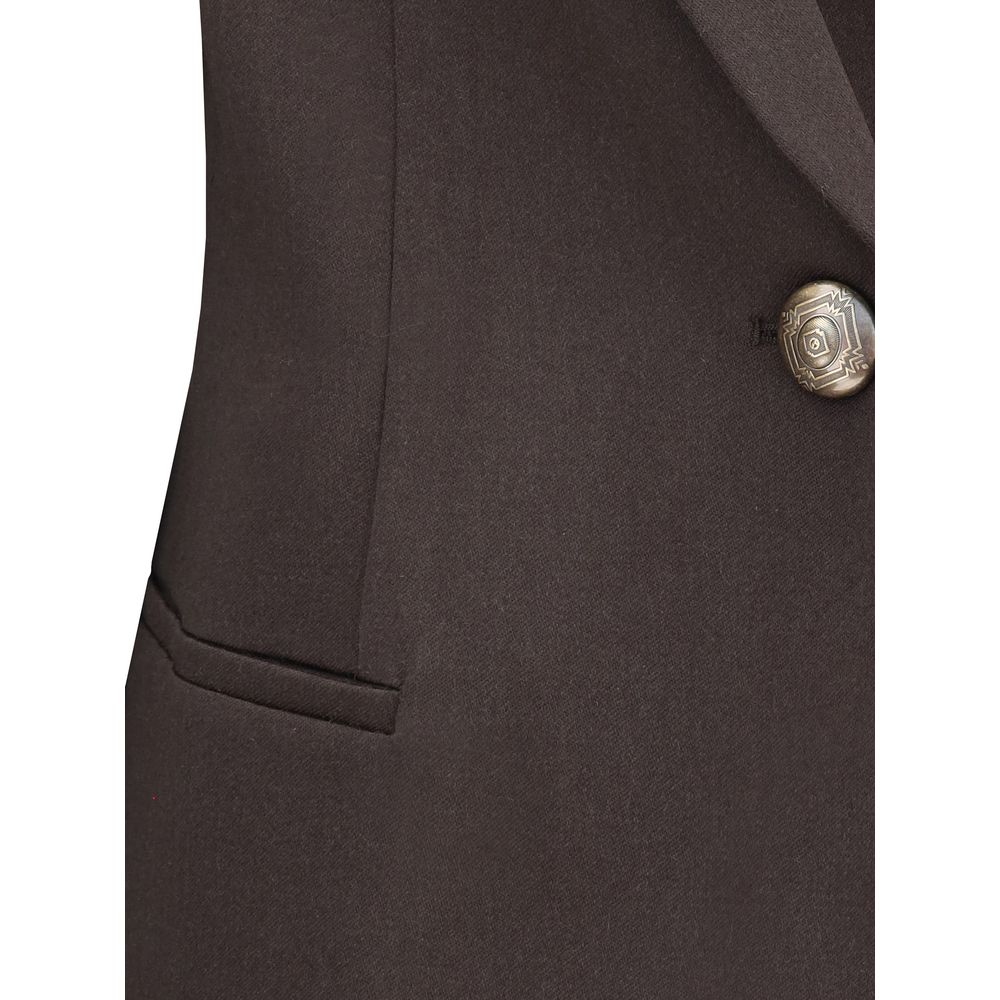 Giorgio Armani Single-breasted wool Blazer