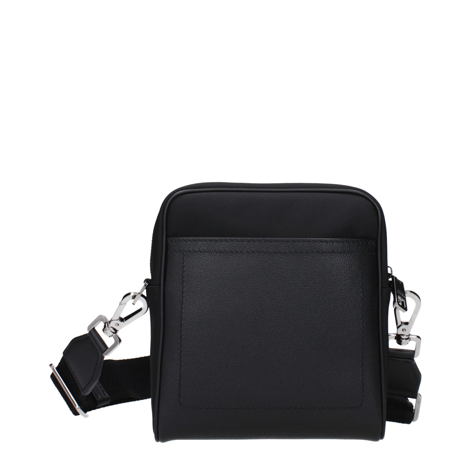 Dolce & Gabbana Black Fabric Crossbody Bags