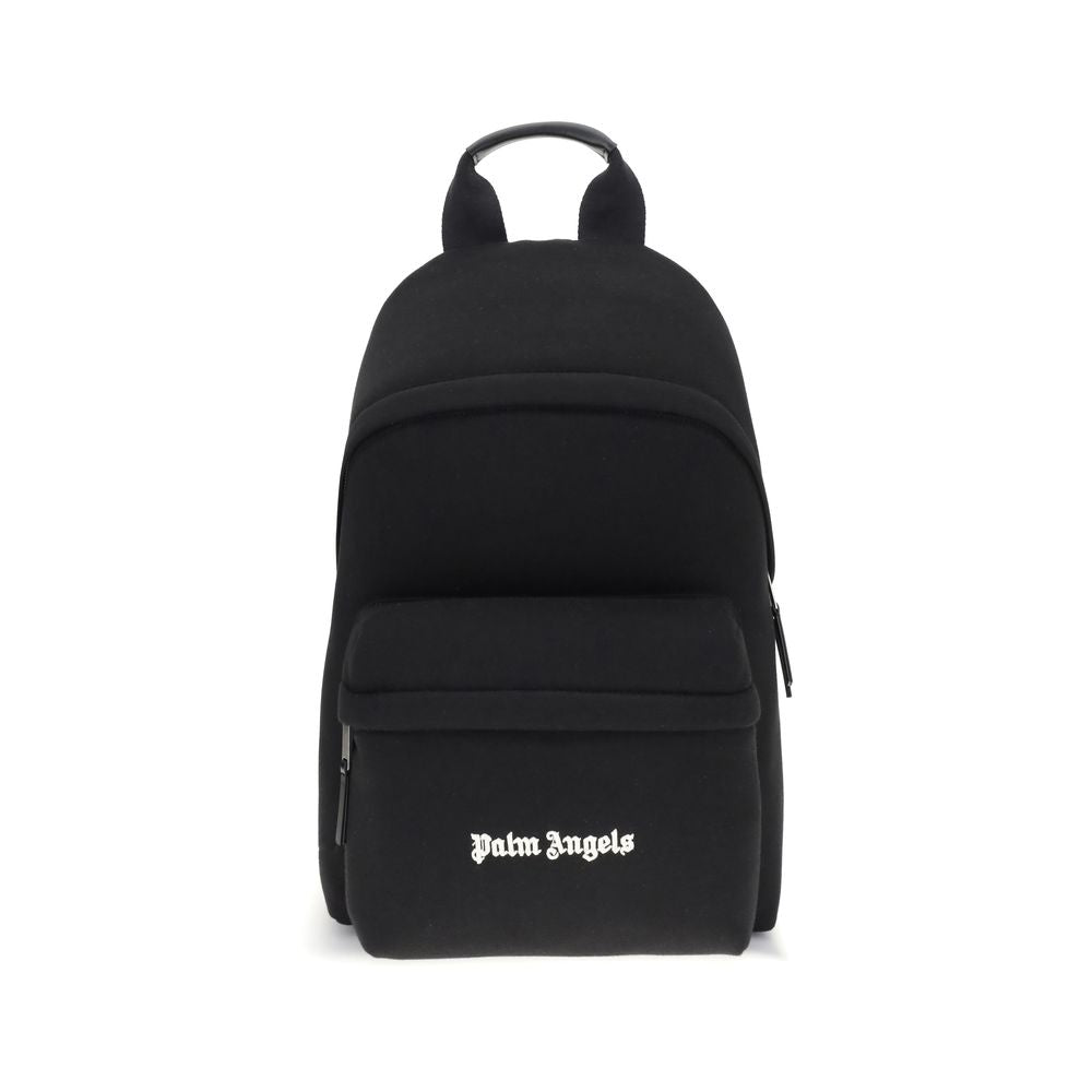 Palm Angels Black Polyester Backpack