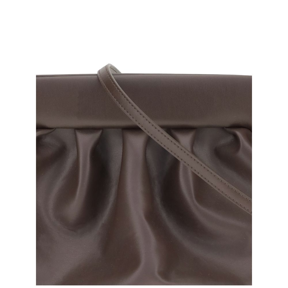 THEMOIRè Brown Other Fibres Clutch Bag