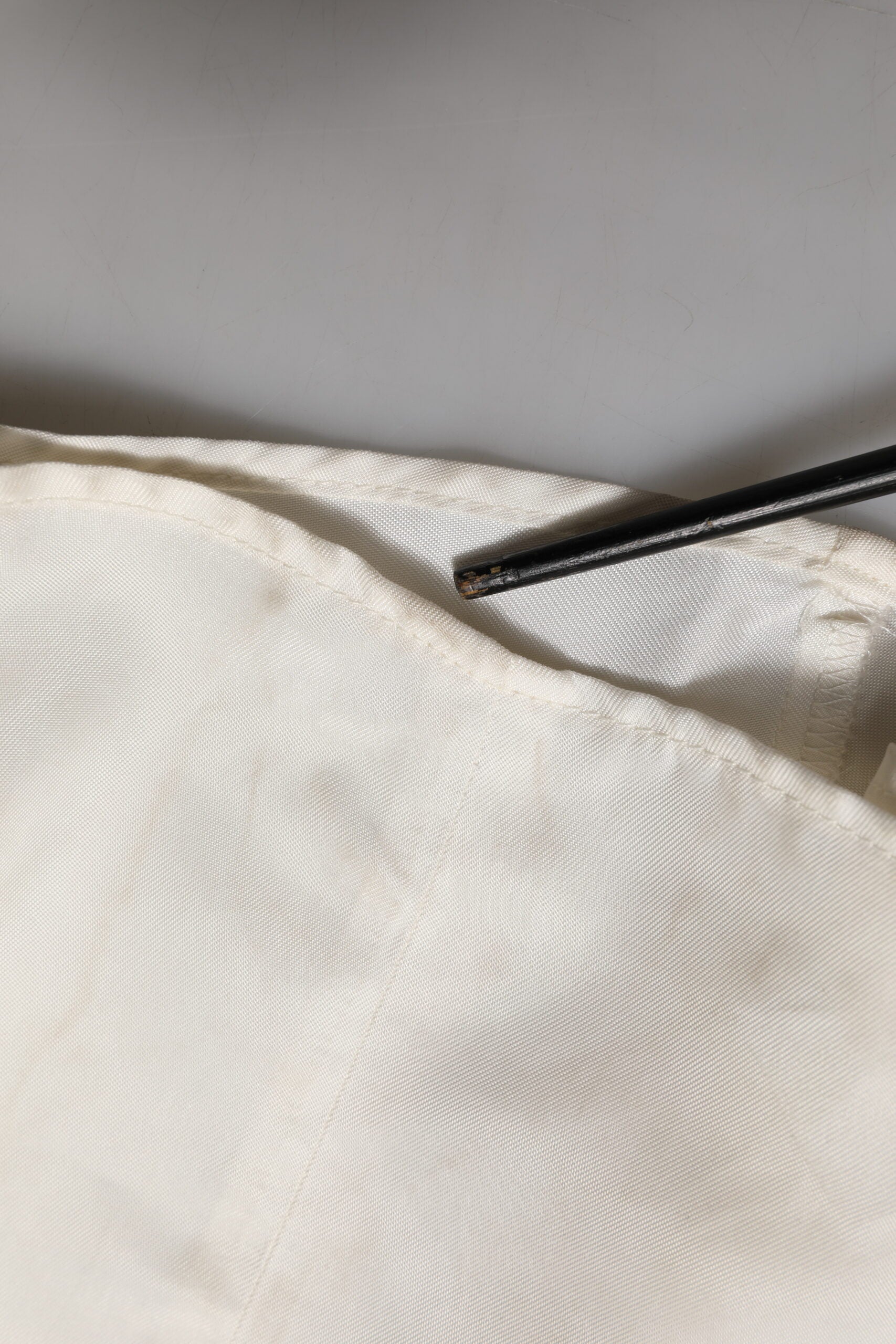 L'Autre Chose Ivory White Sleeveless Maxi Cupro Viscose Dress