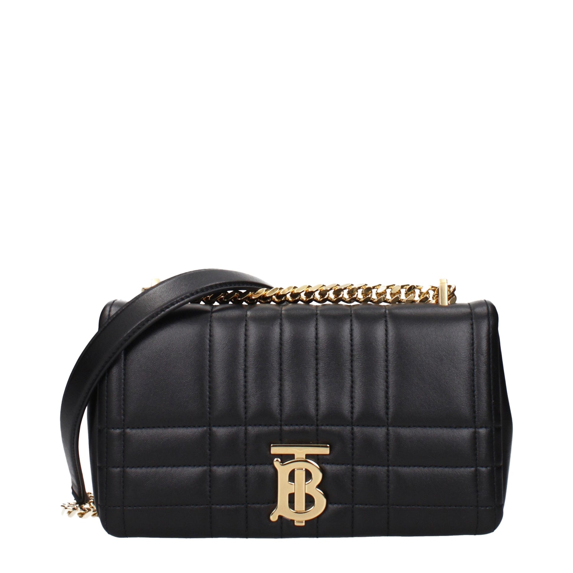 Burberry Black Leather Crossbody Bags