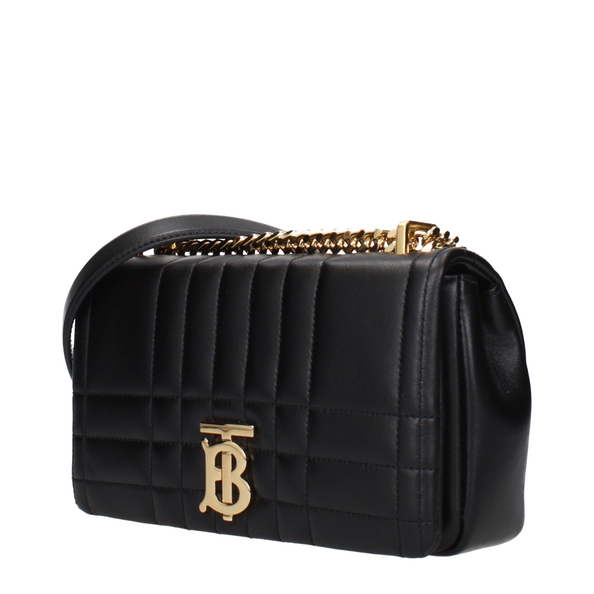 Burberry Black Leather Crossbody Bags