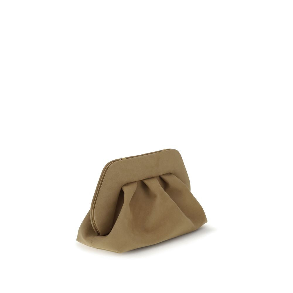 THEMOIRè Beige Other Fibres Clutch Bag