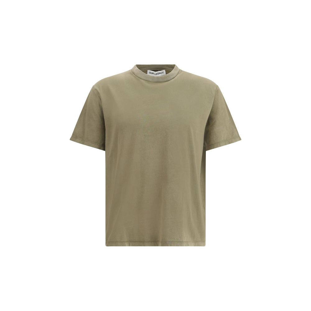 Our Legacy Green Cotton T-Shirt