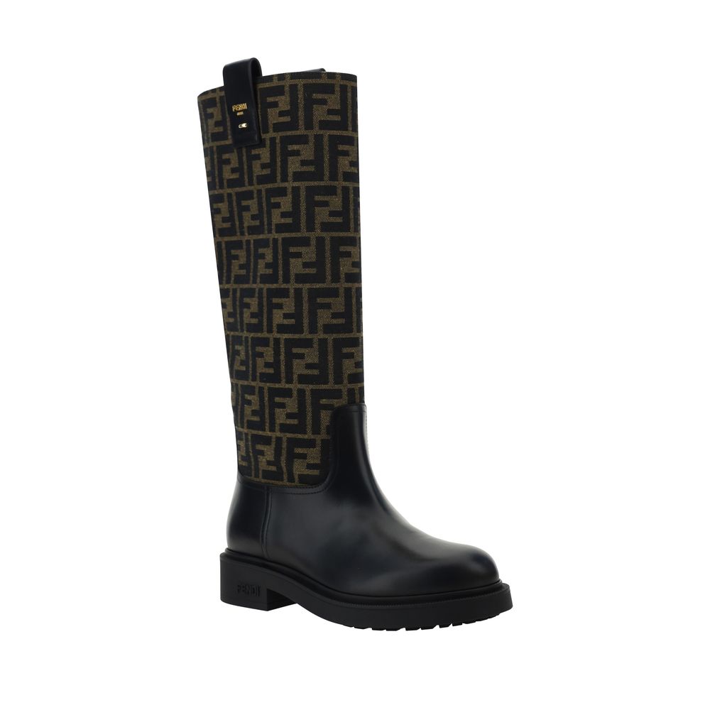 Fendi Leather Boots