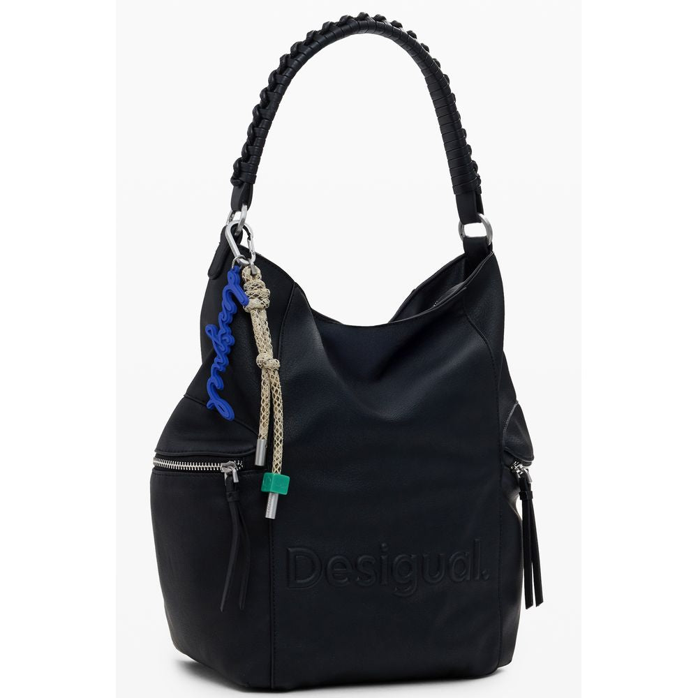Desigual Black Polyethylene Women Backpack