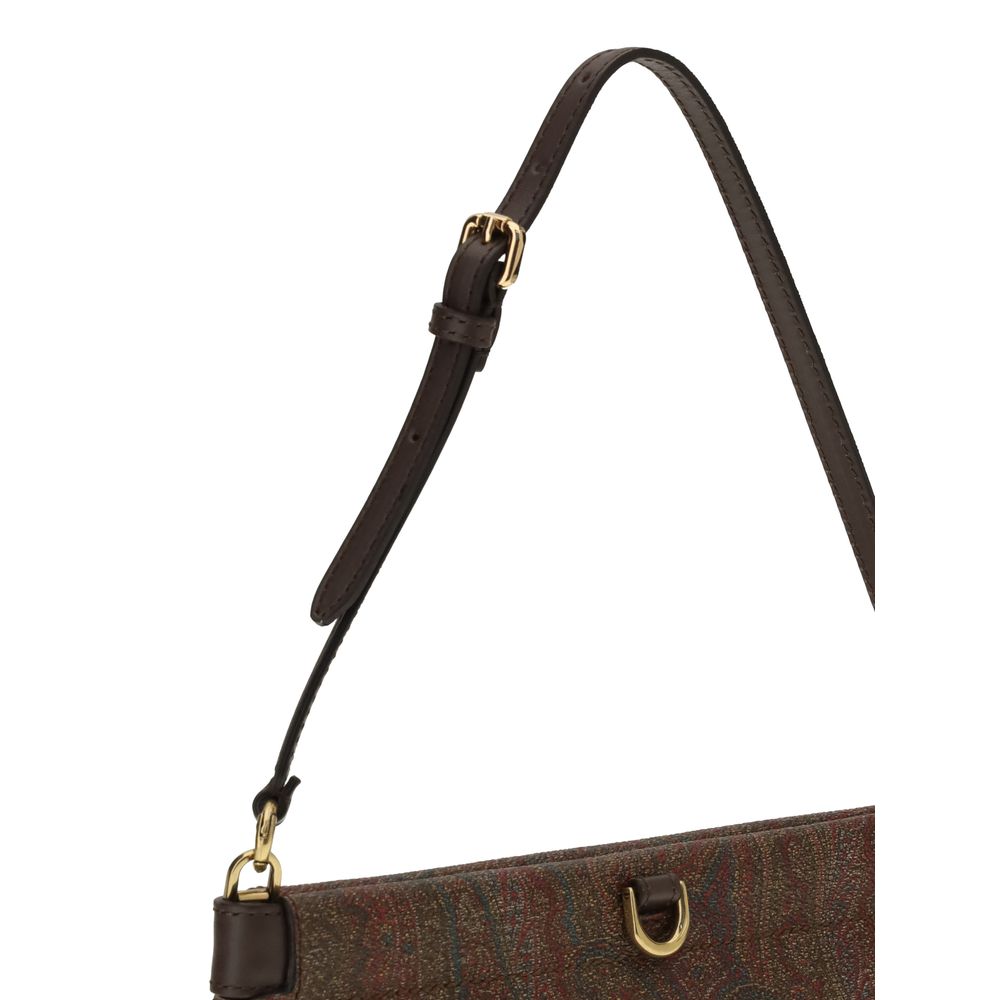 Etro Multicolor Cotton Shoulder Bag