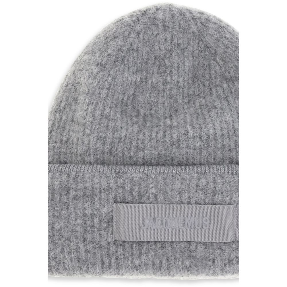 Jacquemus Gros Grain Ribbed Beanie