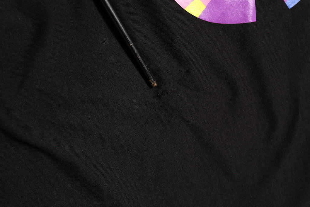 Dolce & Gabbana Black Logo Print Cotton Crew Neck  T-shirt