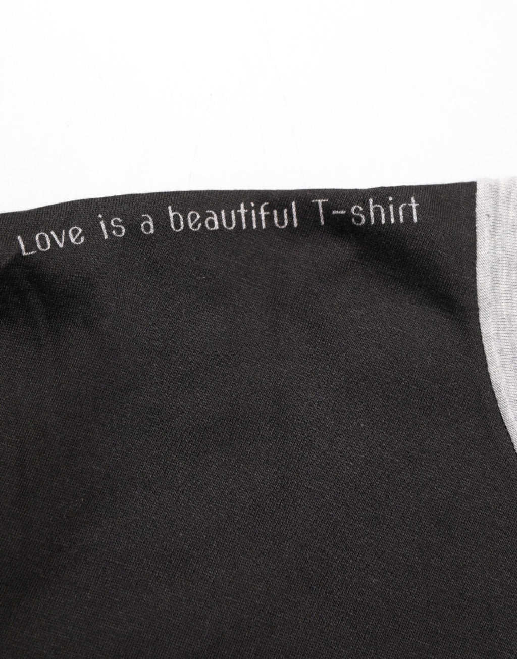 Dolce & Gabbana Black Cotton Logo Print Men Crew Neck T-shirt