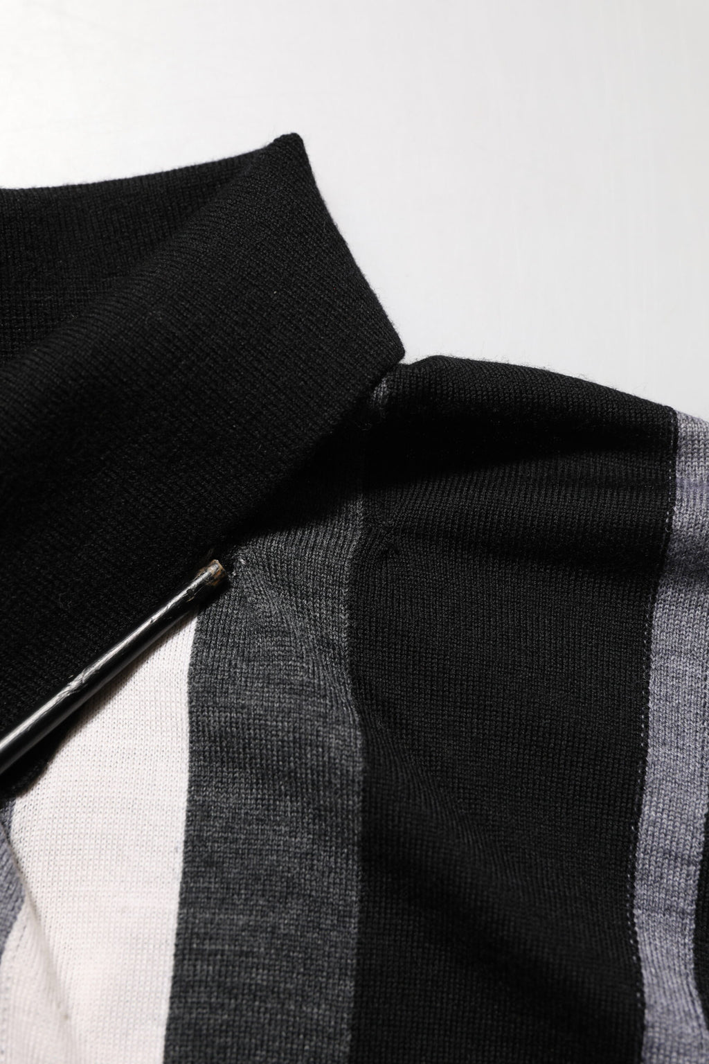 Dolce & Gabbana Black White Polka Dot Collared Polo T-shirt