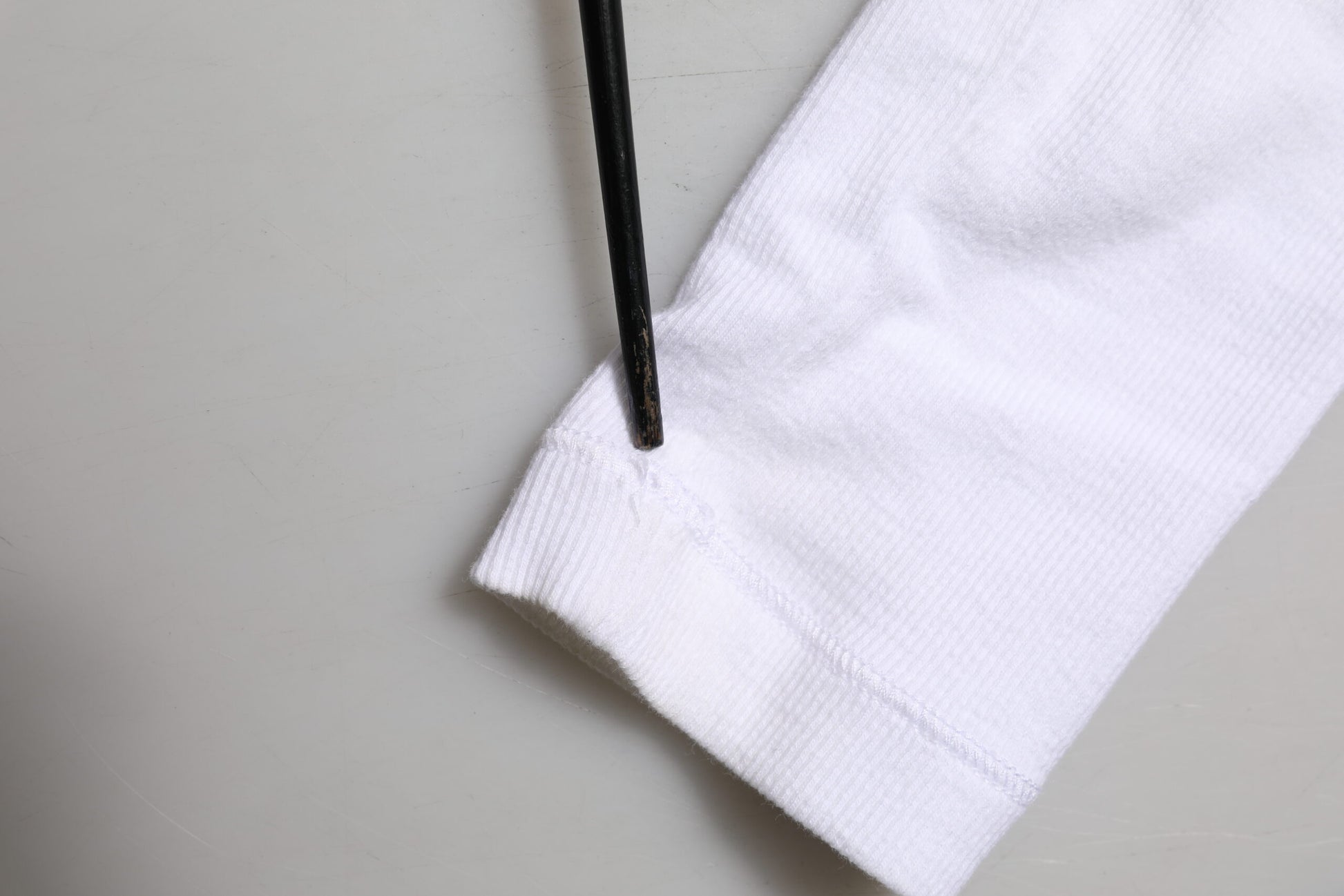 Dolce & Gabbana White Long Sleeves Button Closure T-shirt