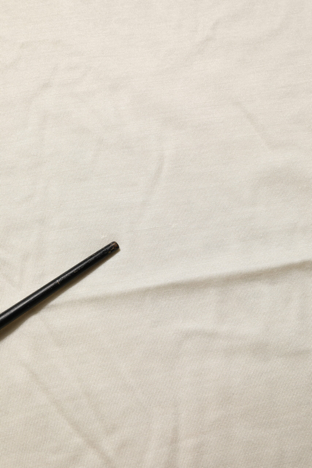 Dolce & Gabbana Off White Silk Crew Neck Short Sleeve T-shirt