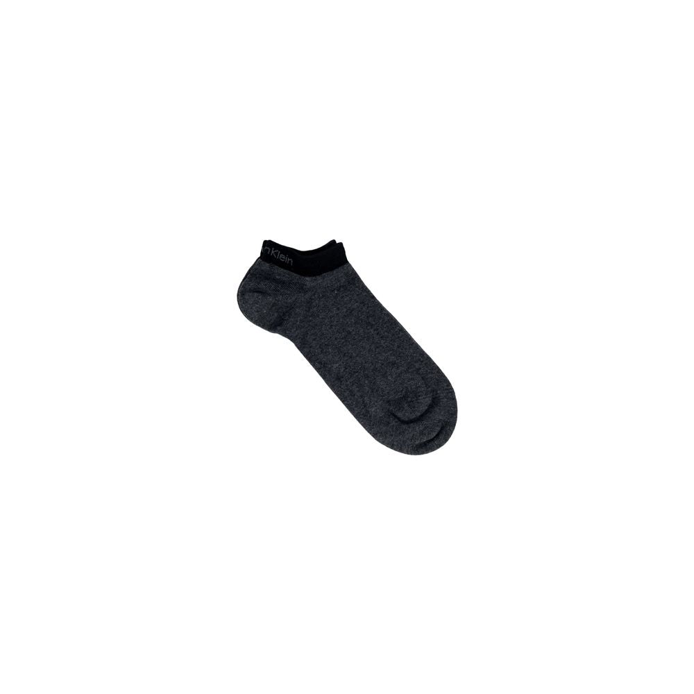 Calvin Klein Gray Elastane Socks