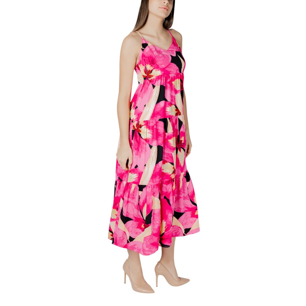 Only Multicolor Viscose Long Dress