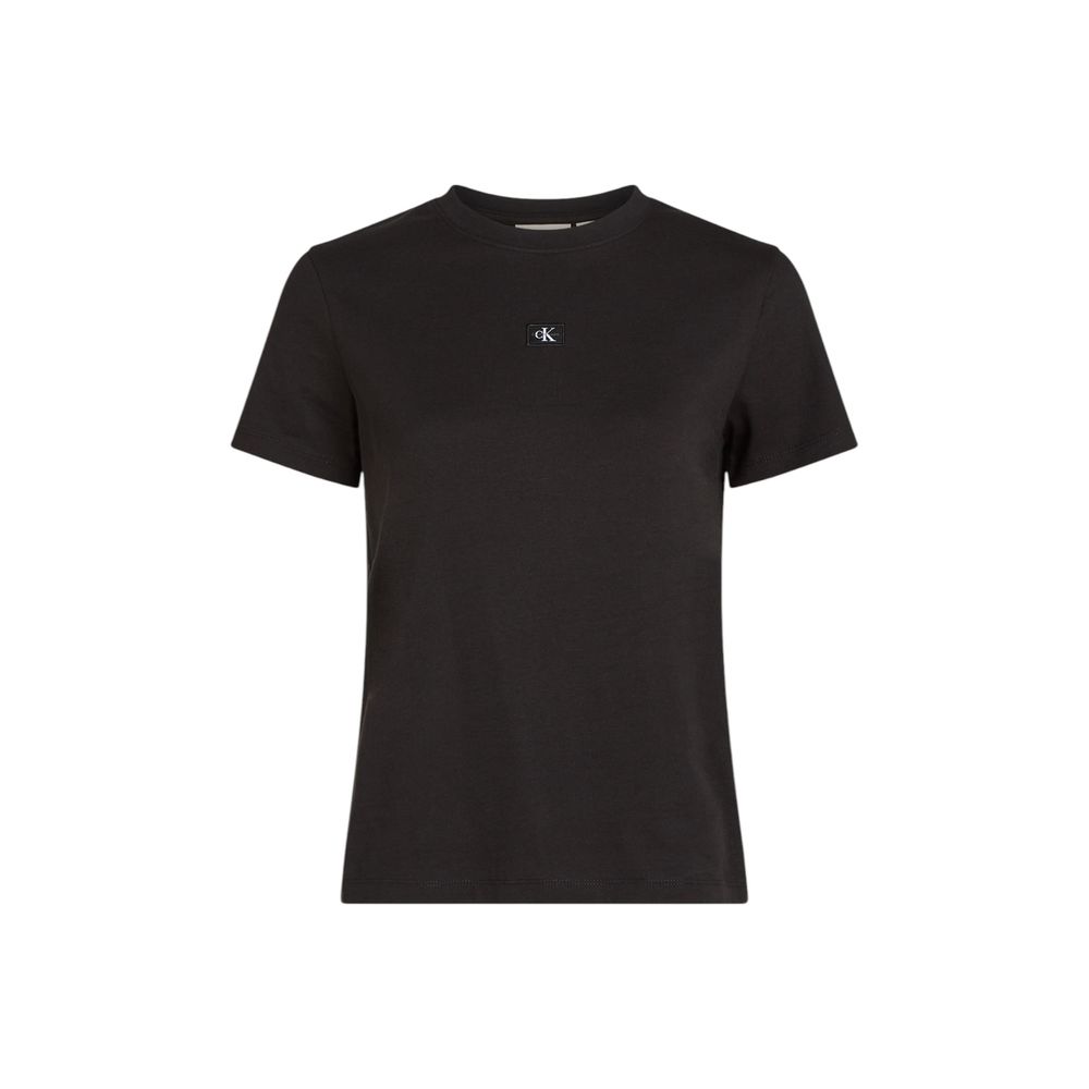 Calvin Klein Jeans Black Recycled Cotton T-Shirt
