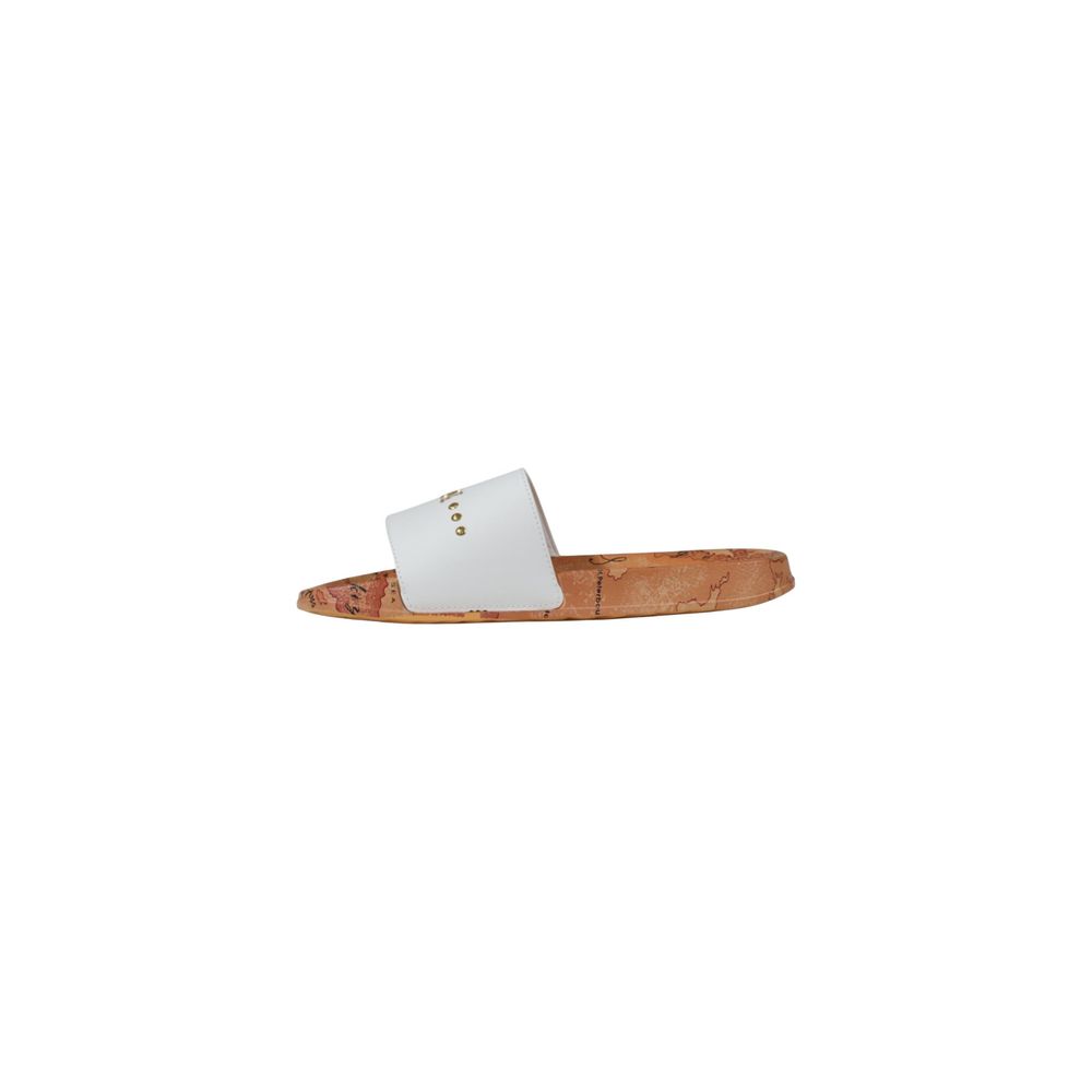 Alviero Martini Prima Classe White Polyethylene Slippers
