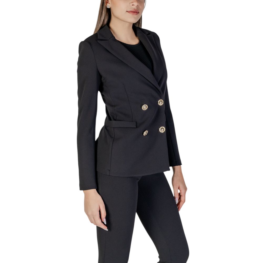 Rinascimento Black Polyester Blazer