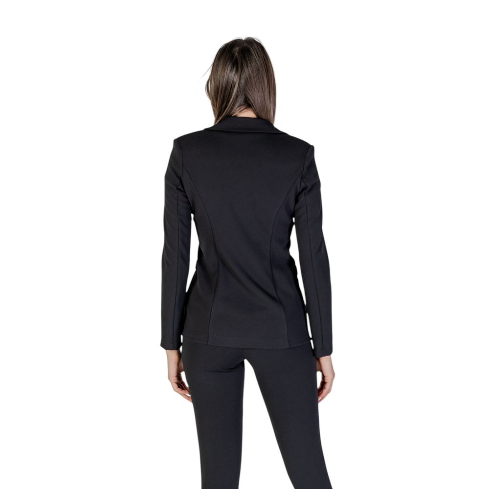 Rinascimento Black Polyester Blazer