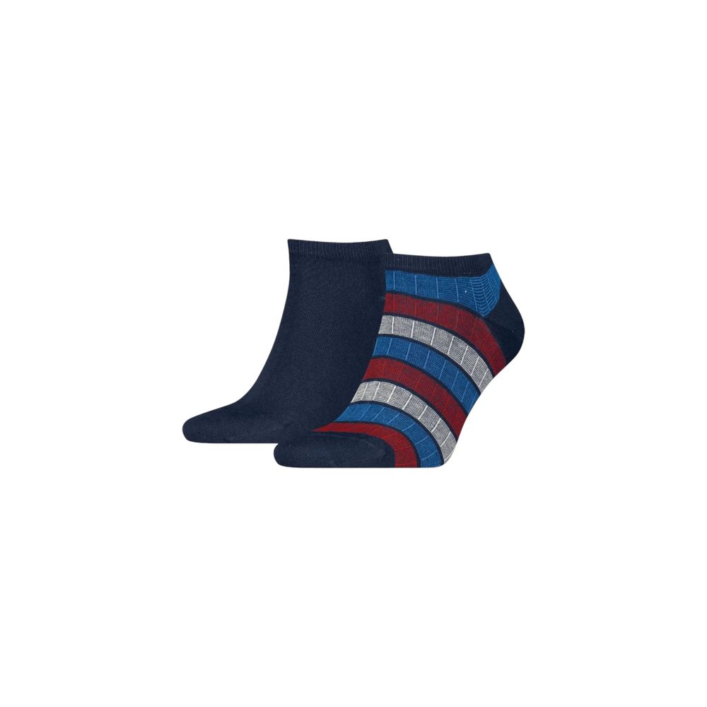 Tommy Hilfiger Blue Cotton Sock