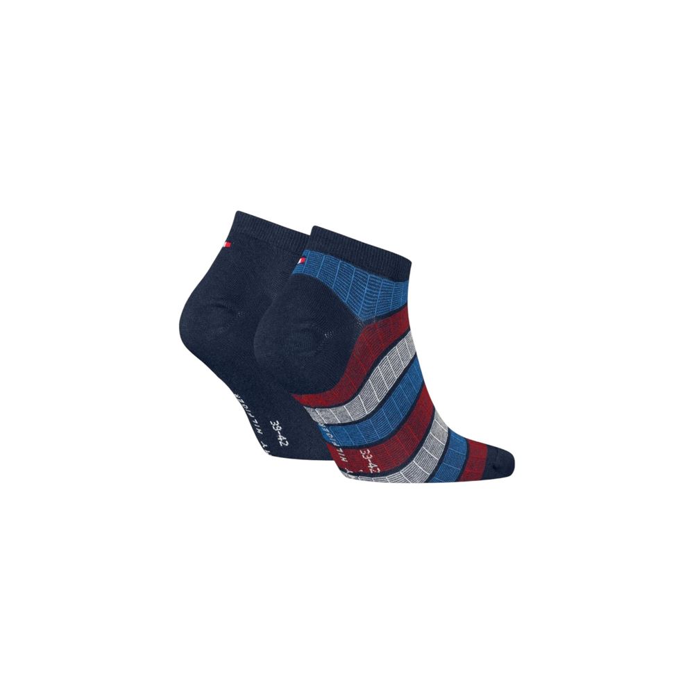 Tommy Hilfiger Blue Cotton Sock