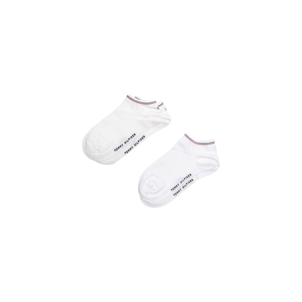 Tommy Hilfiger White Cotton Sock