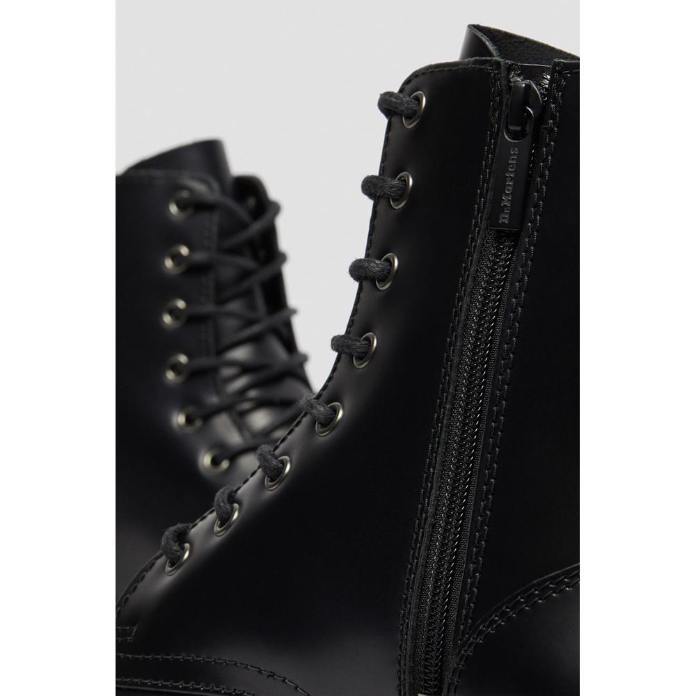 Dr. Martens Black Leather Ankle Boots