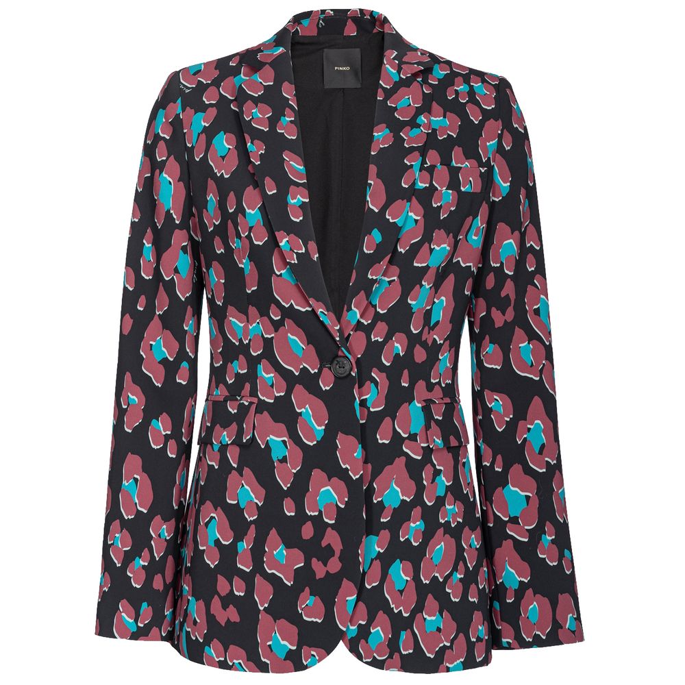PINKO Black Polyester Suits & Blazer