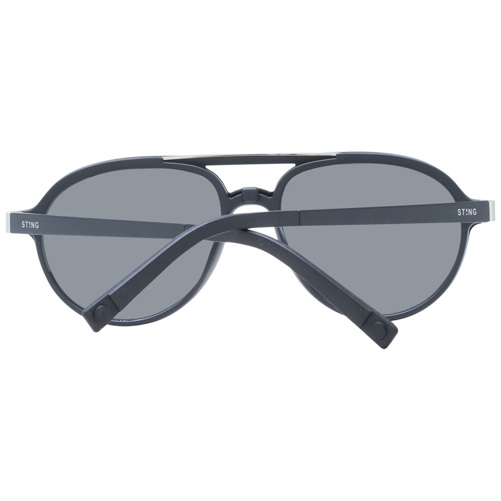 Sting Black Plastic Glasses (Frames)