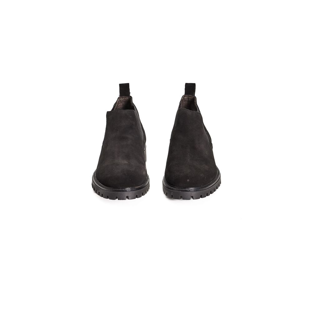 Roberto Pepe Luxury Black Calfskin Boot