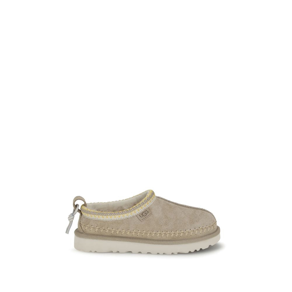 UGG Beige Leather Moccassin