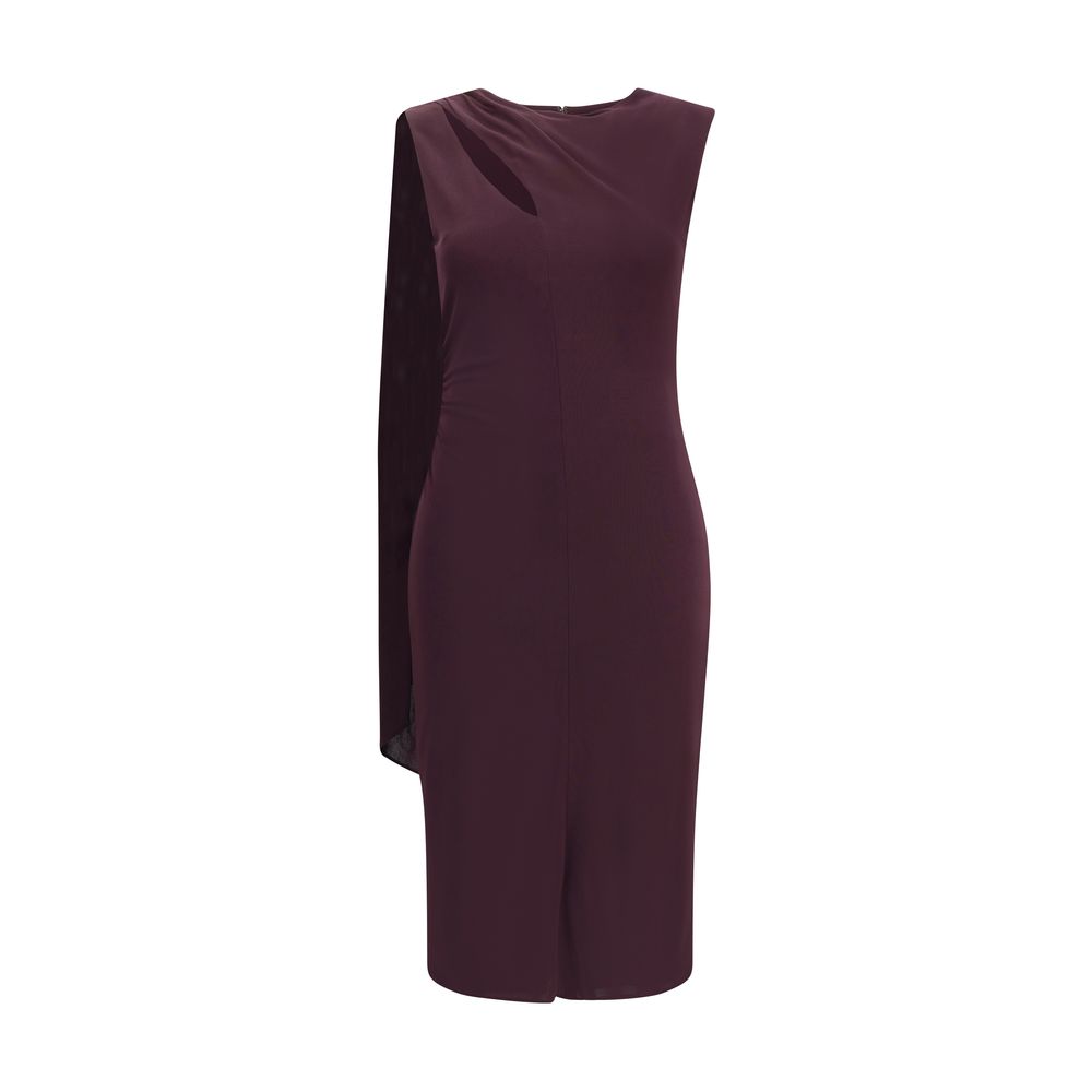 Tom Ford Purple Silk Cocktail Dress