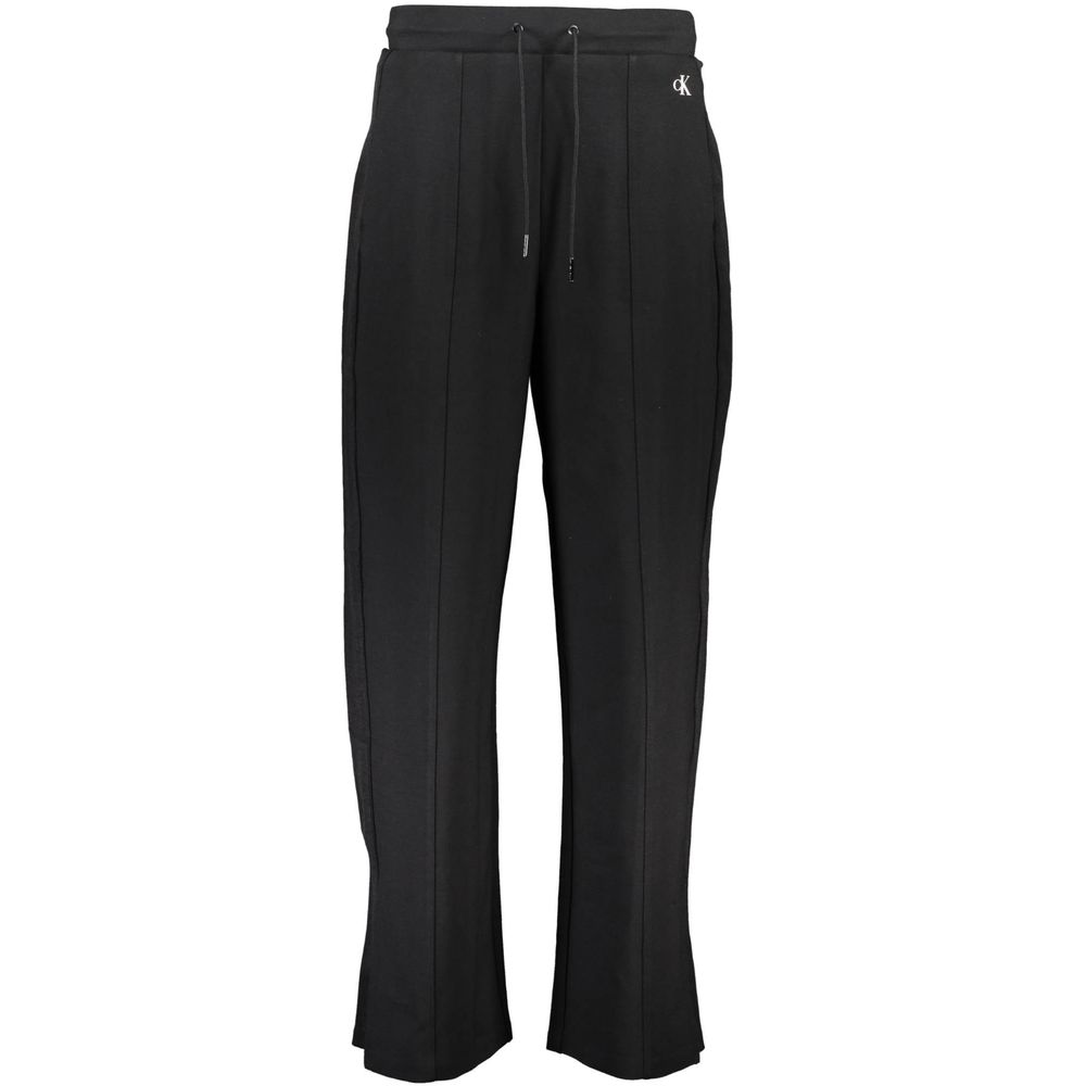 Calvin Klein Black Elastane Pant