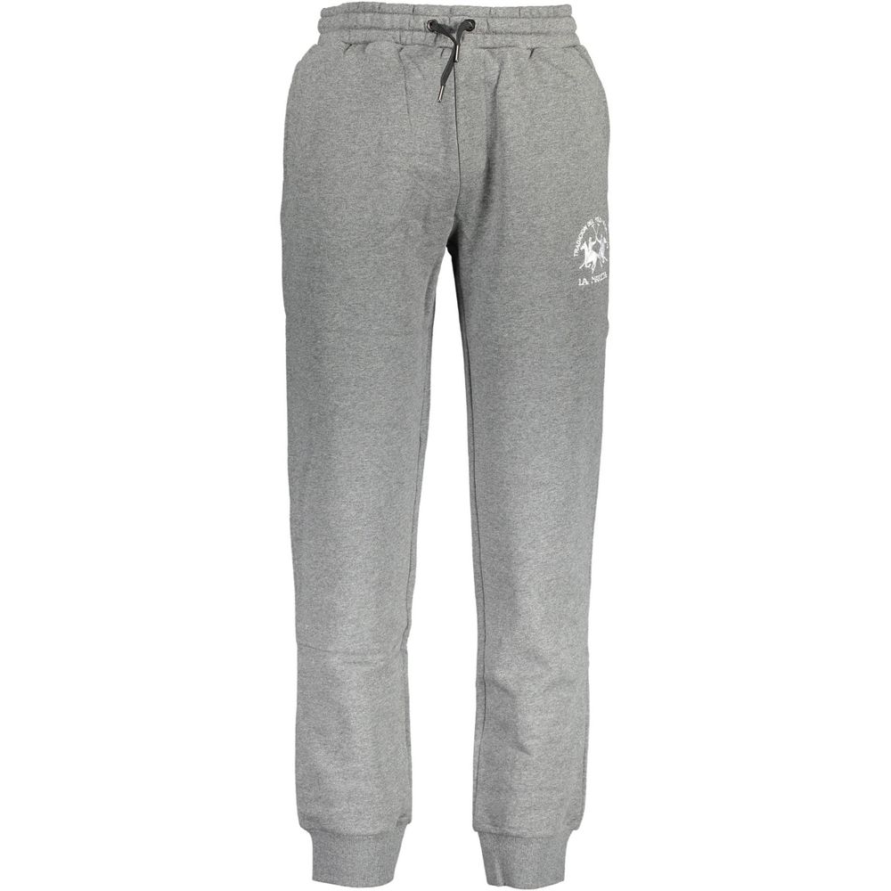 La Martina Gray Cotton Pant
