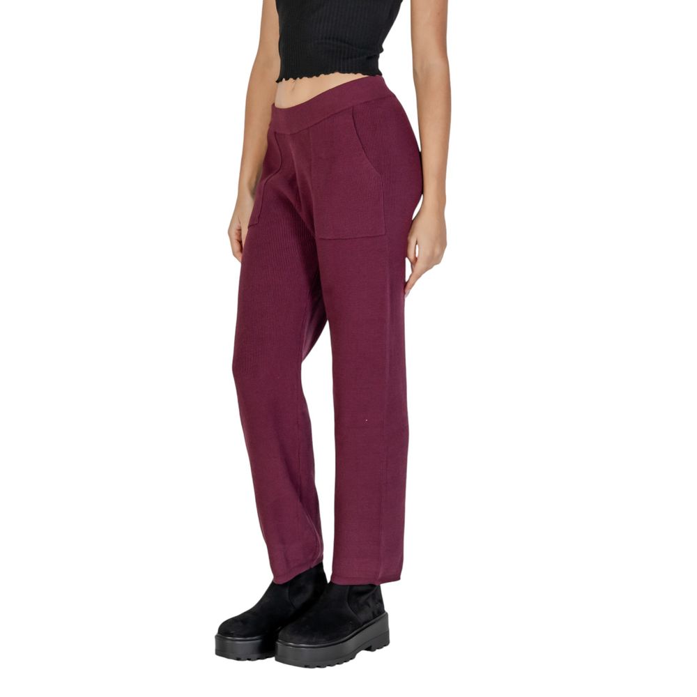 Cleré Purple Viscose Pant